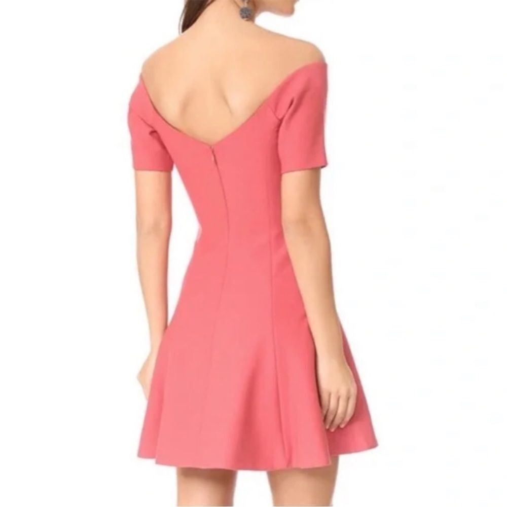 Cinq a sept Kenna rose off the shoulder dress 2 - Picture 2 of 13